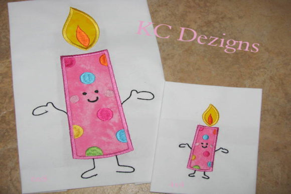 Birthday Candle Character: A Boutique Sweatshirt Embroidery Review