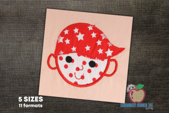 Cartoon Boy Face Applique: A Designer Review