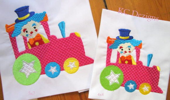 Clown Sitting in Train: A Seasonal Embroidery Review