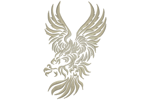 Eagle Embroidery Design: A Designer’s Take on a Boutique Sweatshirt Drop