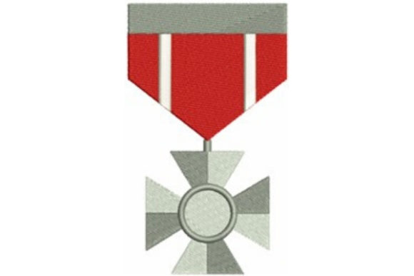 Military Service Medal: A Craft Fair Embroidery Review