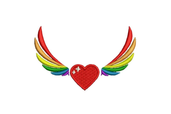 Pride Wings: Real Embroidery Design Review