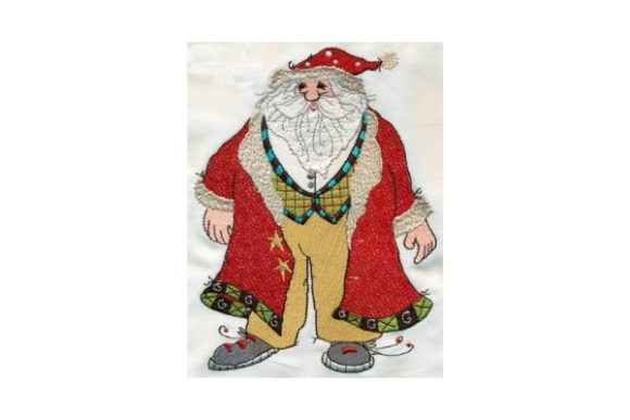 Sassy Father Christmas Embroidery Design Review